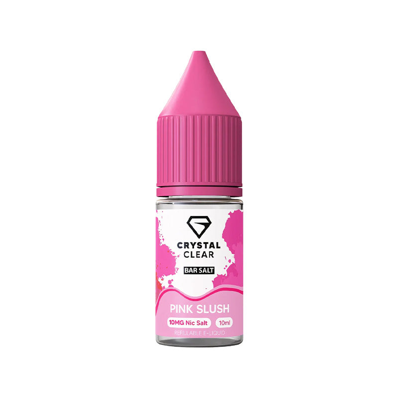 Crystal Clear Pink Slush Saltnic Vape Juice