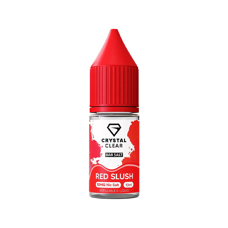 Crystal Clear Red Slush Nic Salt e-liquid - 10ml
