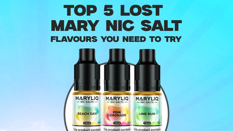 Top 5 Lost Mary Nic salts