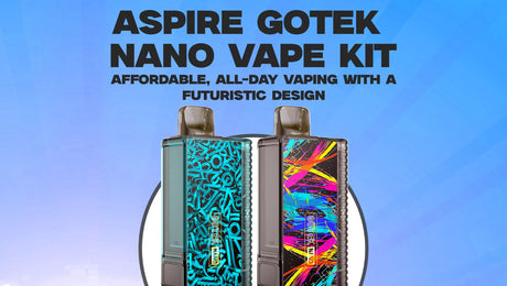 Aspire Gotek Nano pod vape kit with sleek design