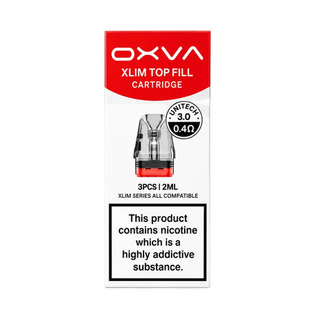 0.4 ohm OXVA Xlim Unitech 3.0 Pods - Vape Universe