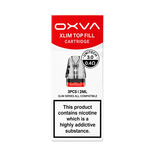0.4 ohm OXVA Xlim Unitech 3.0 Pods - Vape Universe
