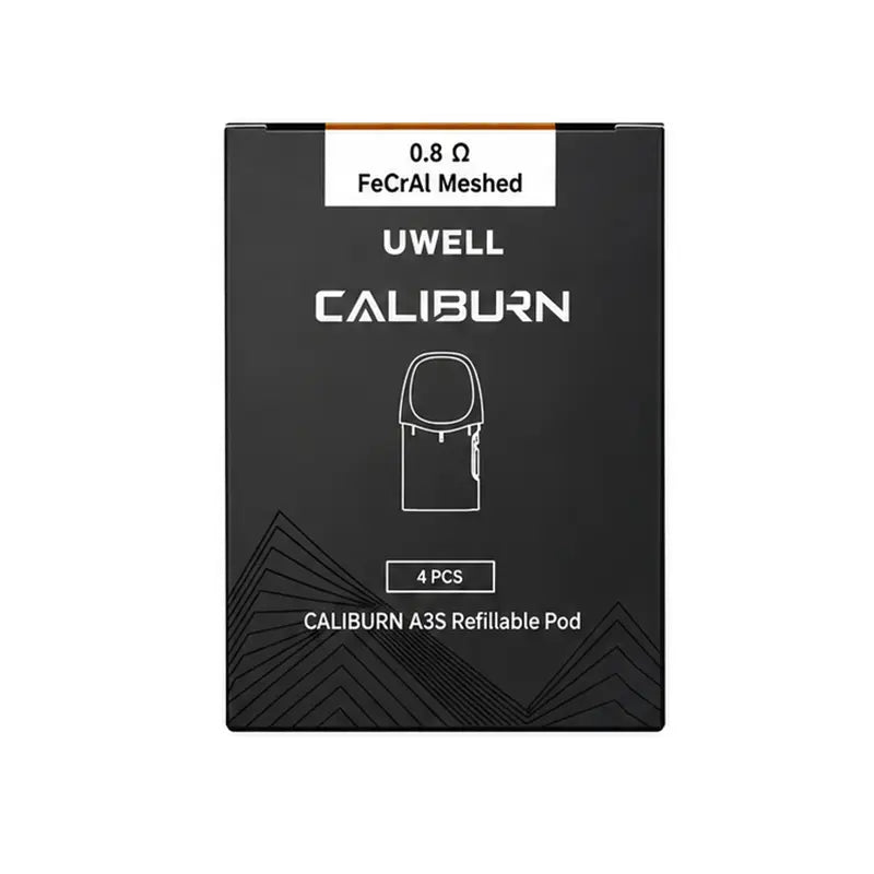 0.8 ohm Uwell Caliburn A3S Replacement Pod - Vape Universe
