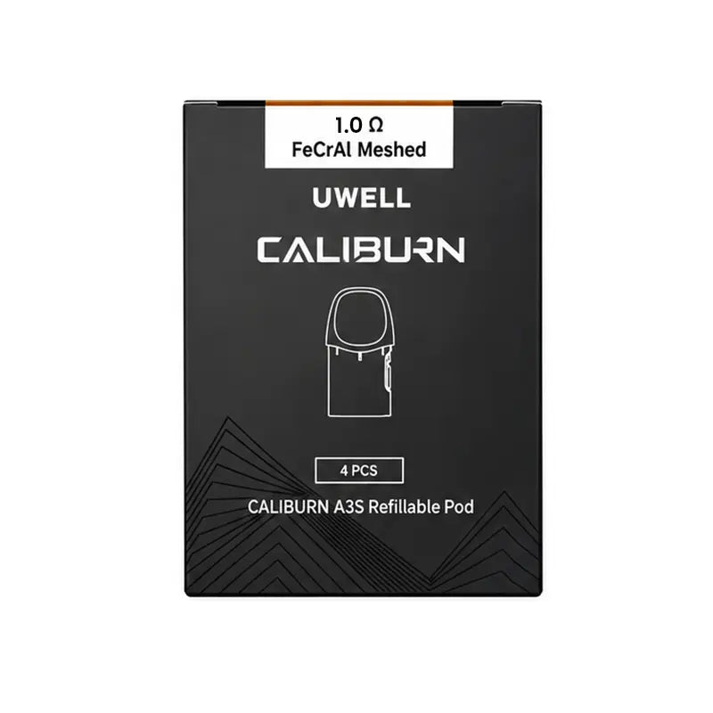 1.0 ohm Uwell Caliburn A3S Replacement Pod - Vape Universe
