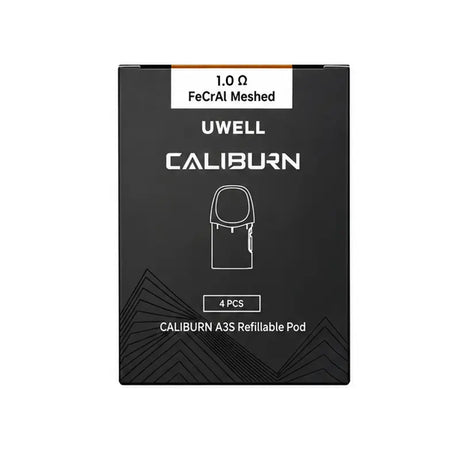1.0 ohm Uwell Caliburn A3S Replacement Pod - Vape Universe
