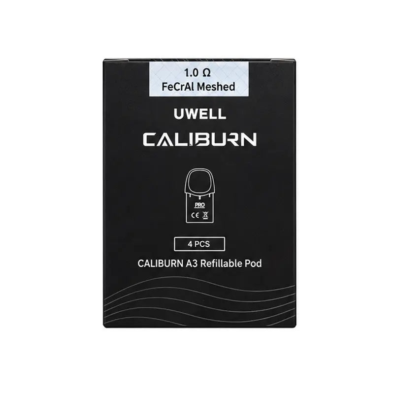 1.0 ohm Uwell Caliburn A3 Replacement Pod - Vape Universe
