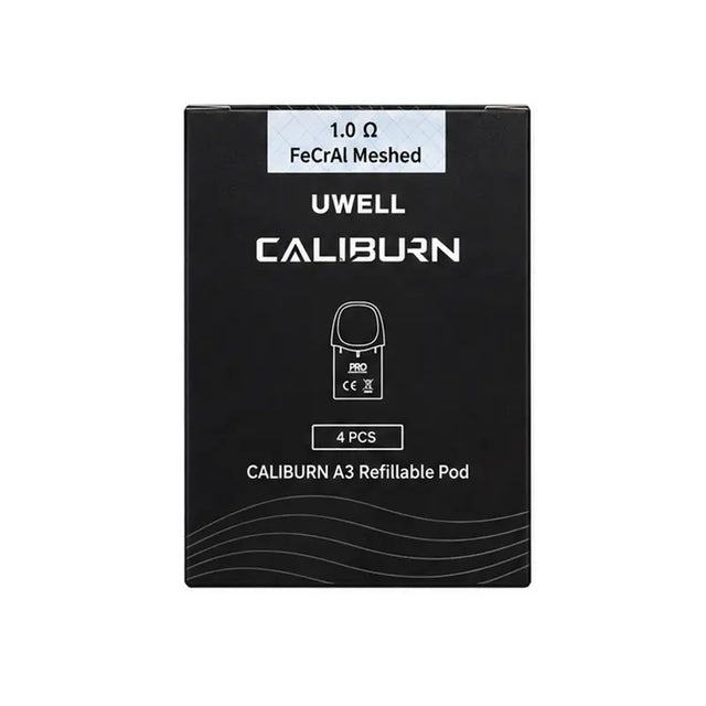 1.0 ohm Uwell Caliburn A3 Replacement Pod - Vape Universe
