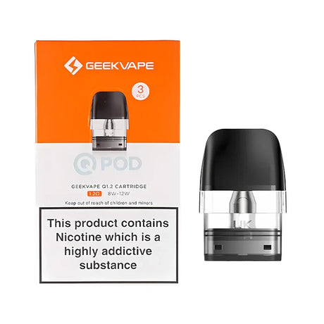 1.2OHM GeekVape Q Replacement Pods -Vape Universe