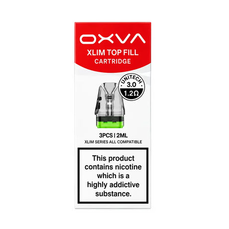1.2 ohm OXVA Xlim Unitech 3.0 Pods - Vape Universe