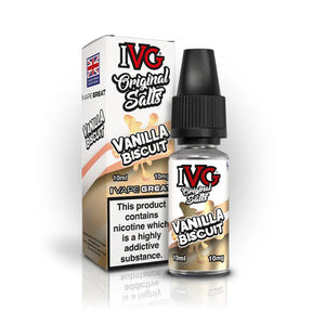 10mg IVG Original Salt Vanilla Biscuit 10ml