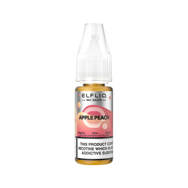 Elf Bar Elfliq Apple Peach Saltnic Vape Juice
