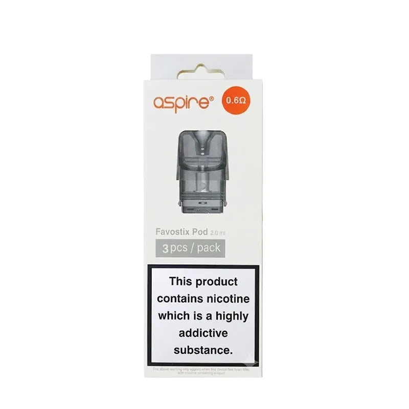 Aspire Favostix Replacement Pods 0.8 ohm - Vape Universe
