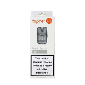 Aspire Favostix Replacement Pods 0.8 ohm - Vape Universe