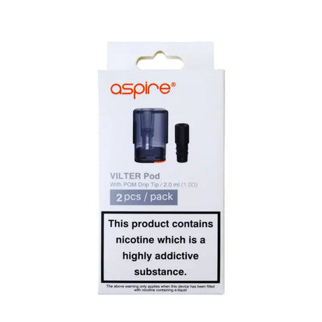Aspire Vilter Replacement Pods _Vape Universe