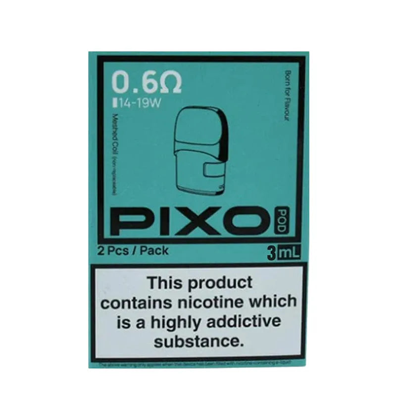 Aspire Pixo Replacement Pods 0.6ohm-ohm- Vape Universe
