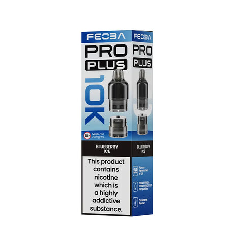  BLUEBERRY-ICE Feoba Pro Plus 10K Refill Pods