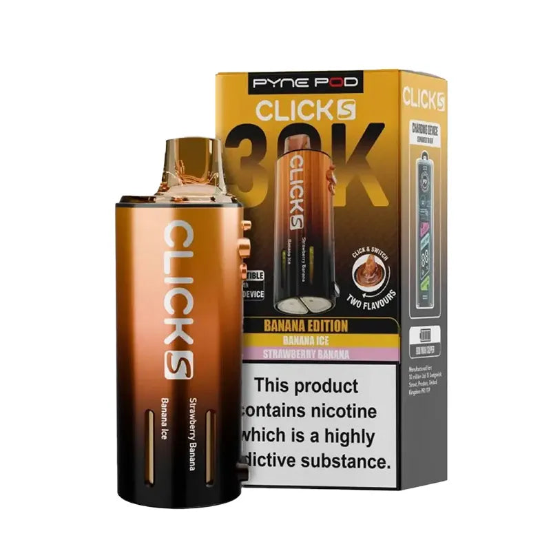 Banana Edition Pyne Pod Click S 30K Refill Pod