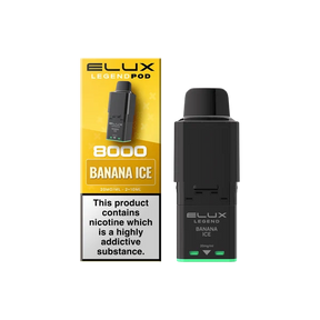 Banana Ice Elux Legend 8000 Refill Pods – Vape Universe