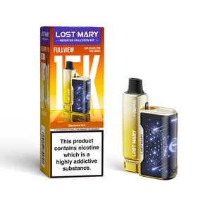 Banana Ice Lost Mary Nera 15K Fullview Pod Kit - vape Universe