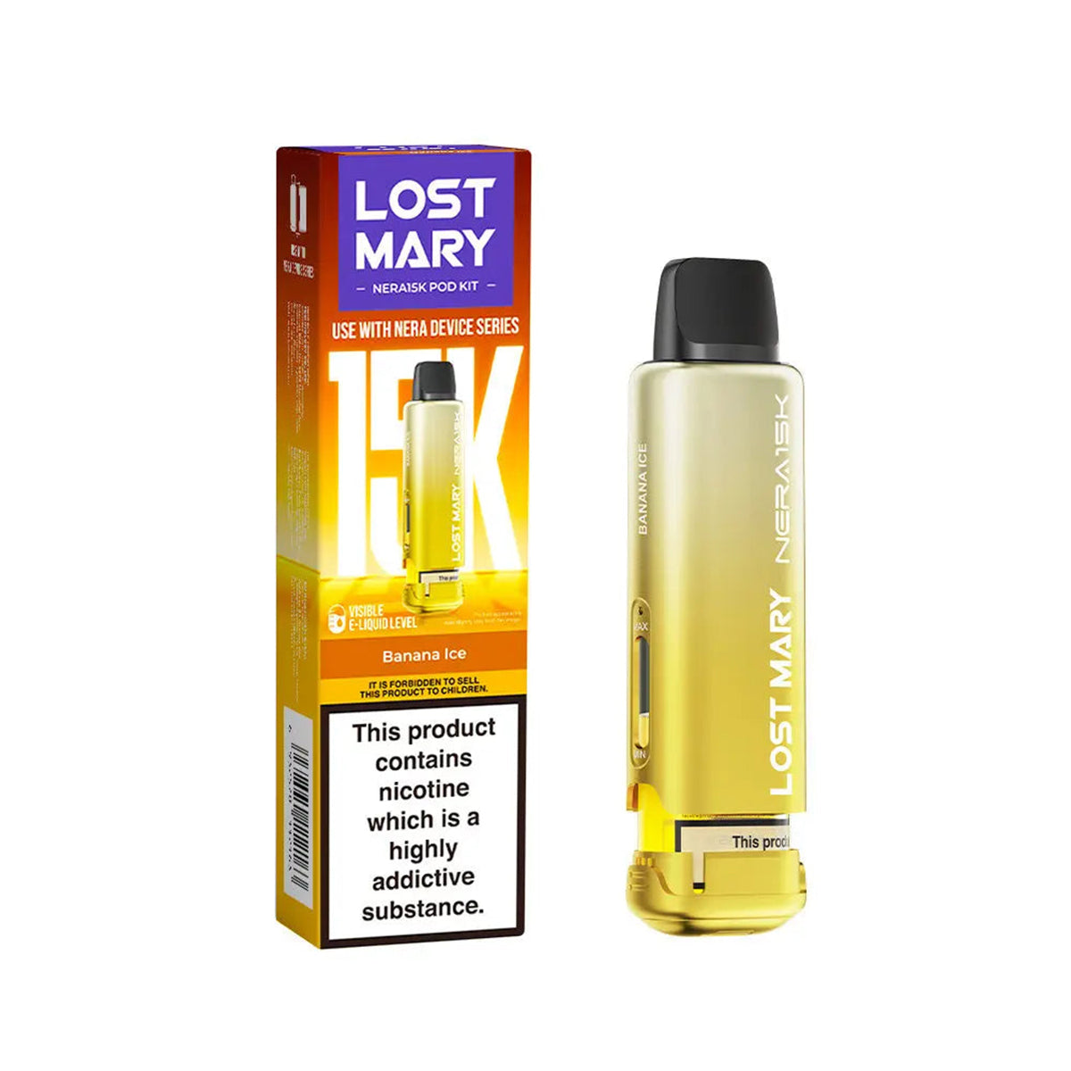 Lost Mary Nera 15K Prefilled Pod Vape Kit