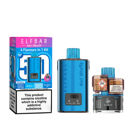 Berry Edition Elf Bar 4 in 1 Ultra Pod Kit - Vape Universe