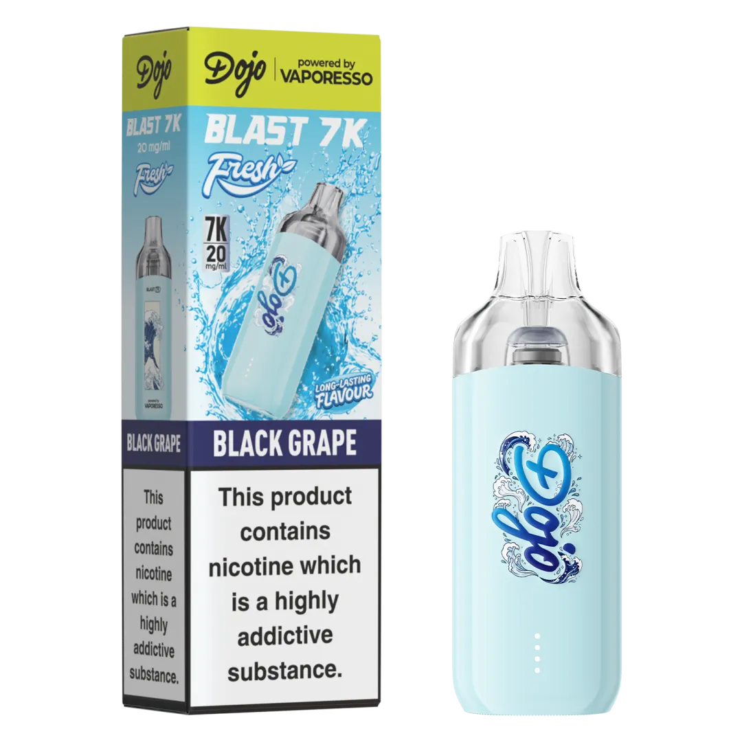 Black Grape Dojo Blast 7K Fresh Pod Kit Vape Universe