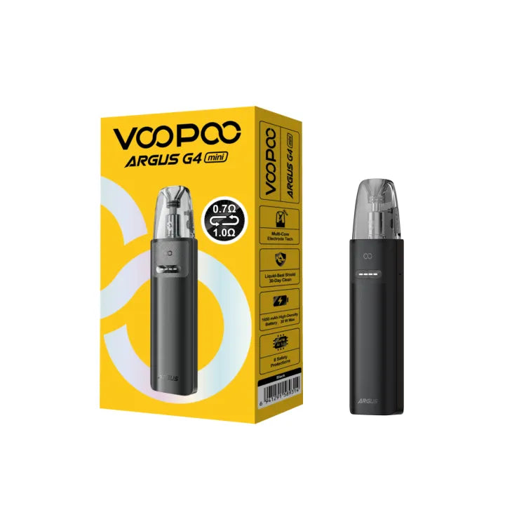 Black Voopoo Argus G5 Mini Pod Kit - Vape Universe