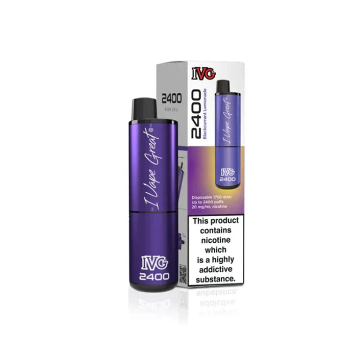  Black currant Lemonad IVG 2400 Prefilled Pod Kit
