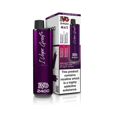 Blackberry Edition IVG 2400 Prefilled Pod Kit

