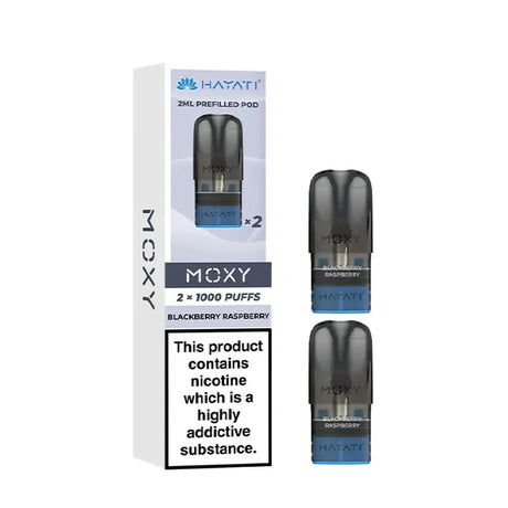 Blueberry Raspberry Hayati Moxy Prefilled Pods