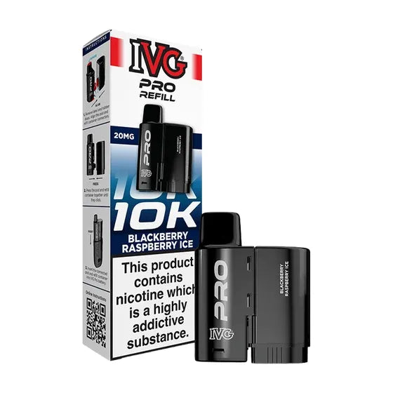 Blackberry Raspberry Ice IVG Pro 12 Prefilled Pods