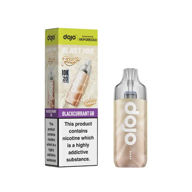Blackcurrant GB Vaporesso Dojo Blast 10K Fresh Pod Kit