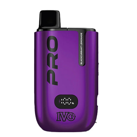 Blackcurrant Lemonade IVG Pro 12 Prefilled Pod Vape Kit – Vape Universe