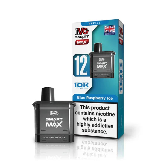Blue Raspberry Ice IVG Smart Max Prefilled Pod
