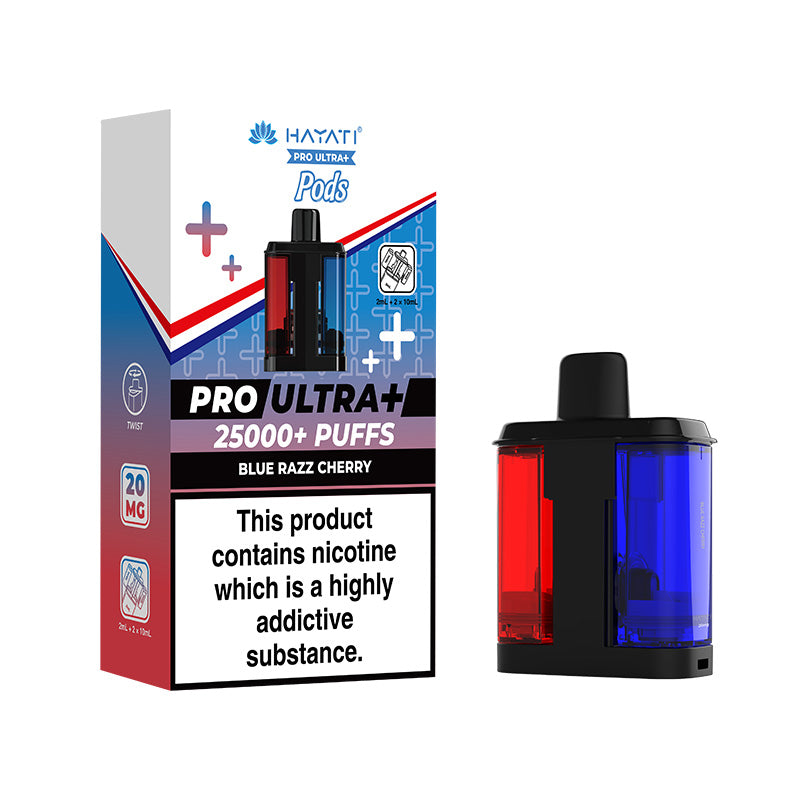 Hayati Pro Ultra Plus Refill Blue Razz Cherry
