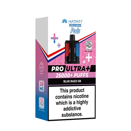 Blue Razz GB Hayati Pro Ultra Plus 25K Refill Pods Vape Universe
