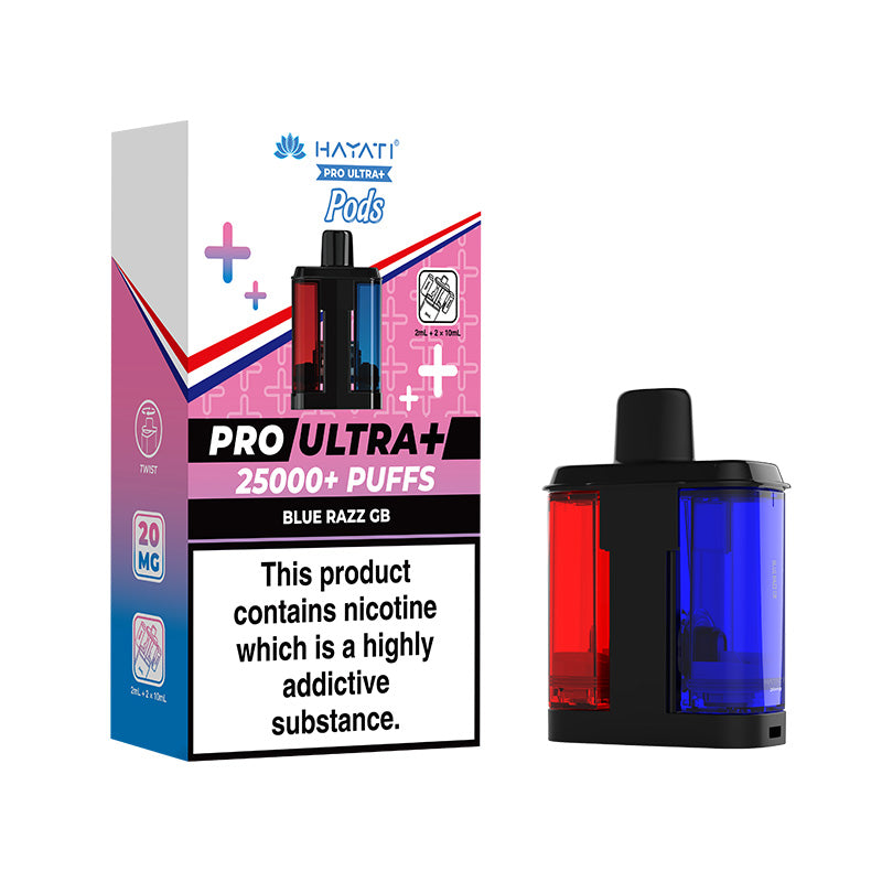 Hayati Pro Ultra Plus Refill Blue Razz GB