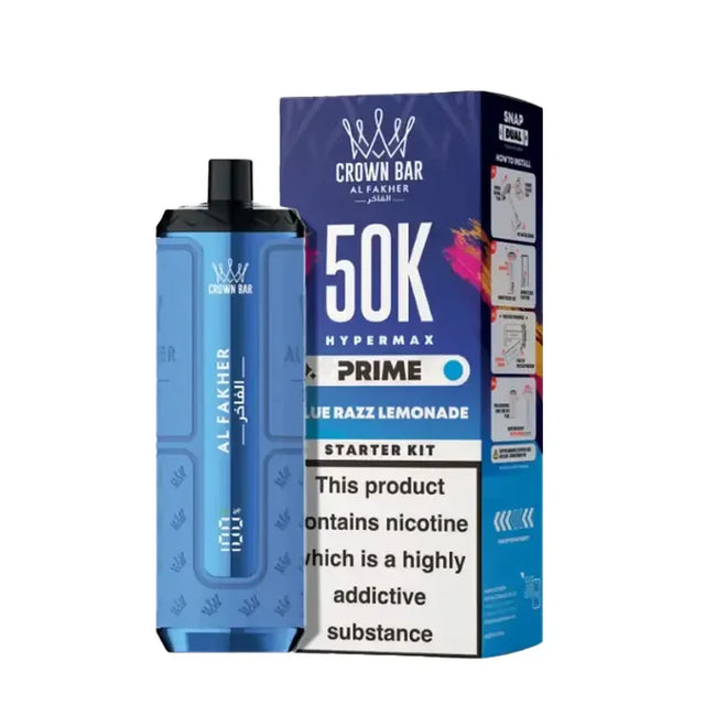 Blue Razz Lemonade Al Fakhr Hypermax Prime 50K Pod Kit Vape Universe