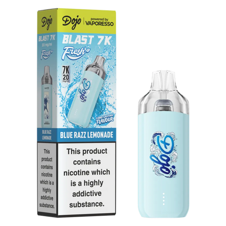 Blue Razz Lemonade Dojo Blast 7K Fresh Pod Kit Vape Universe