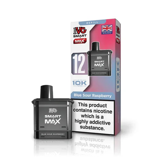 Blue Sour Raspberry IVG Smart Max Prefilled Pod
