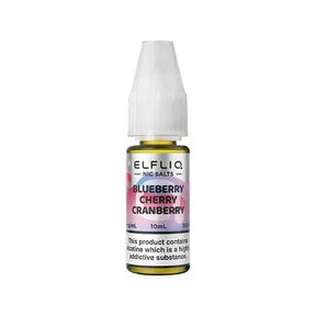 Elf Bar Elfliq Blueberry Cherry Cranberry Nic Salt E-liquid