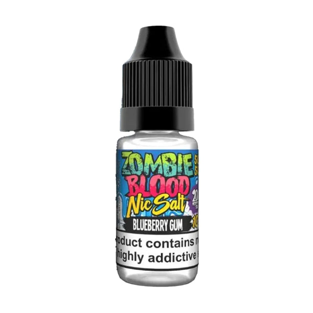 Blueberry Gum Zombie Blood Nic Salt E-liquid - 10ml