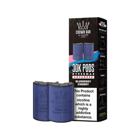 Blueberry Cherry Al Fakher Hypermax 30K Refill Pack
