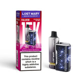 Blueberry Cherry Blackberry Lost Mary Nera 15K Fullview Pod Kit - vape Universe