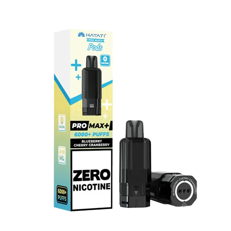 Blueberry Cherry Cranberry Hayati Pro Max Plus 0 Nicotine Pods Vape Universe
