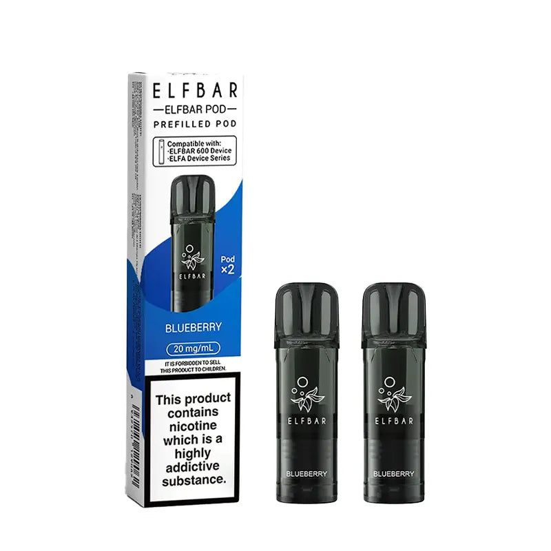 Blueberry Elf Bar 600 Prefilled Pods

