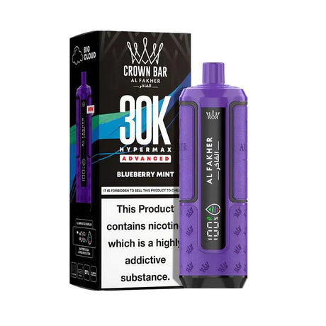 Blueberry Mint Al Fakher Hypermax 30K Prefilled Pod Kit
