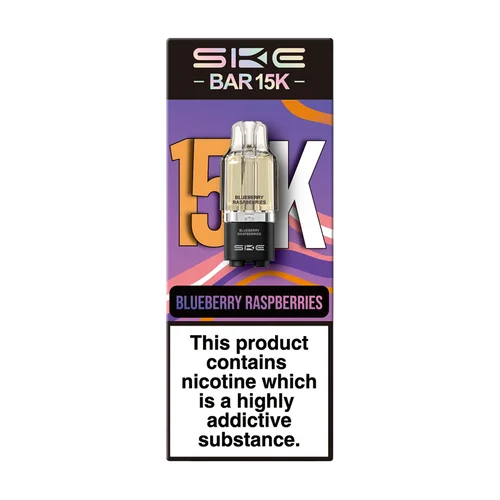 Blueberry Raspberries SKE Bar 15K Prefilled Pods
