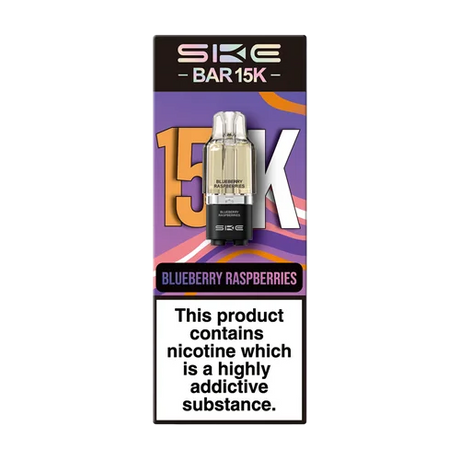 Blueberry Raspberries SKE Bar 15K Prefilled Pods

