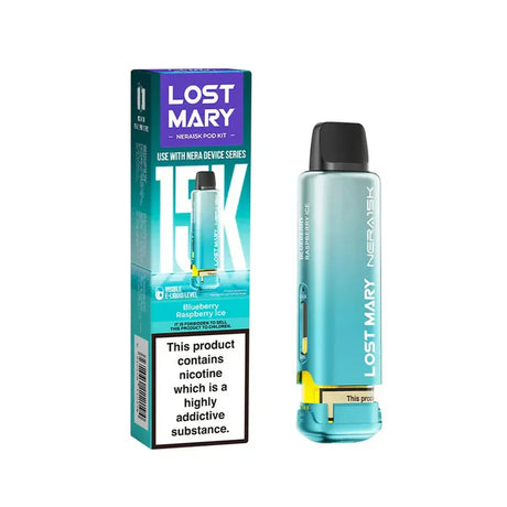 Blueberry Raspberry Ice Lost Mary Nera Fullview Refill Pack - Vape Universe
